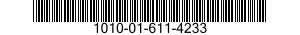 1010-01-611-4233 ADAPTER RAIL,WEAPON MOUNTED 1010016114233 016114233