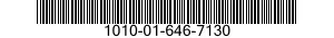 1010-01-646-7130 PLUG,MUZZLE 1010016467130 016467130