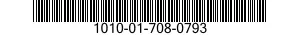 1010-01-708-0793 PLATE,MOUNTING,RIFLE GRENADE LAUNCHER SIGHT 1010017080793 017080793