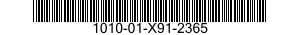 1010-01-X91-2365  101001X912365 01X912365