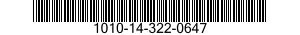 1010-14-322-0647  1010143220647 143220647