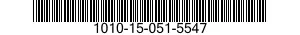 1010-15-051-5547 NAME PLATE 1010150515547 150515547