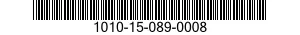 1010-15-089-0008 WHEEL ASSEMBLY 1010150890008 150890008