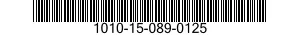 1010-15-089-0125 TUBE 1010150890125 150890125