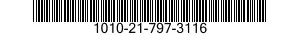 1010-21-797-3116 SCREW,MACHINE 1010217973116 217973116