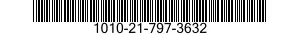 1010-21-797-3632 NUT,PLAIN,HEXAGON 1010217973632 217973632