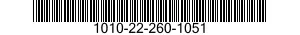1010-22-260-1051  1010222601051 222601051