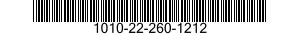 1010-22-260-1212  1010222601212 222601212