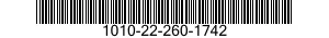1010-22-260-1742  1010222601742 222601742