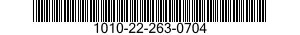 1010-22-263-0704  1010222630704 222630704