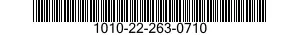 1010-22-263-0710 LOCK 1010222630710 222630710