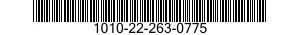 1010-22-263-0775  1010222630775 222630775