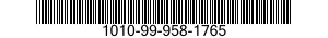 1010-99-958-1765 LEVER,MANUAL CONTROL 1010999581765 999581765
