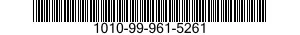 1010-99-961-5261  1010999615261 999615261