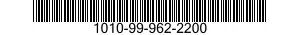 1010-99-962-2200 TUBE,CANNON 1010999622200 999622200