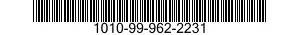 1010-99-962-2231 COVER,CHARGER EJECT 1010999622231 999622231