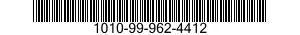 1010-99-962-4412 BRACKET,LEVER CATCH 1010999624412 999624412