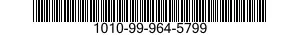1010-99-964-5799 PIN,STRAIGHT,HEADLESS 1010999645799 999645799