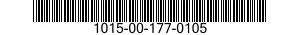 1015-00-177-0105 GEAR ASSEMBLY 1015001770105 001770105