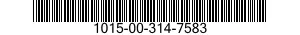 1015-00-314-7583  1015003147583 003147583