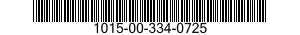 1015-00-334-0725  1015003340725 003340725