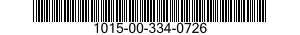1015-00-334-0726  1015003340726 003340726