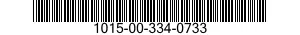1015-00-334-0733  1015003340733 003340733