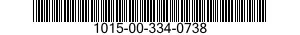1015-00-334-0738  1015003340738 003340738