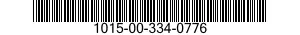 1015-00-334-0776  1015003340776 003340776