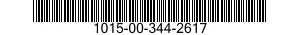 1015-00-344-2617  1015003442617 003442617