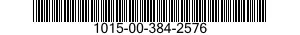 1015-00-384-2576  1015003842576 003842576