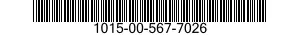1015-00-567-7026  1015005677026 005677026