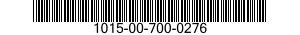 1015-00-700-0276 ADAPTER VALVE PLATE 1015007000276 007000276