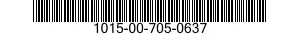 1015-00-705-0637  1015007050637 007050637
