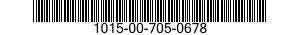 1015-00-705-0678  1015007050678 007050678