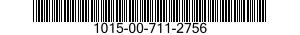1015-00-711-2756  1015007112756 007112756