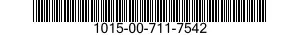 1015-00-711-7542  1015007117542 007117542