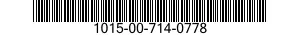 1015-00-714-0778  1015007140778 007140778