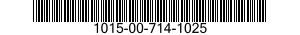 1015-00-714-1025  1015007141025 007141025