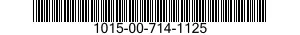 1015-00-714-1125  1015007141125 007141125