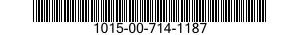 1015-00-714-1187  1015007141187 007141187