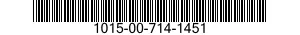 1015-00-714-1451  1015007141451 007141451