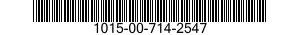 1015-00-714-2547  1015007142547 007142547