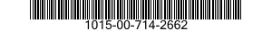 1015-00-714-2662  1015007142662 007142662