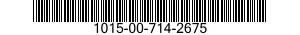 1015-00-714-2675  1015007142675 007142675