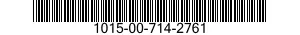 1015-00-714-2761  1015007142761 007142761