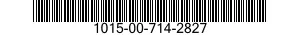 1015-00-714-2827  1015007142827 007142827