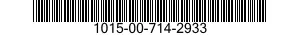 1015-00-714-2933  1015007142933 007142933