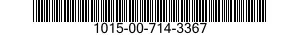 1015-00-714-3367  1015007143367 007143367