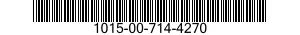 1015-00-714-4270  1015007144270 007144270